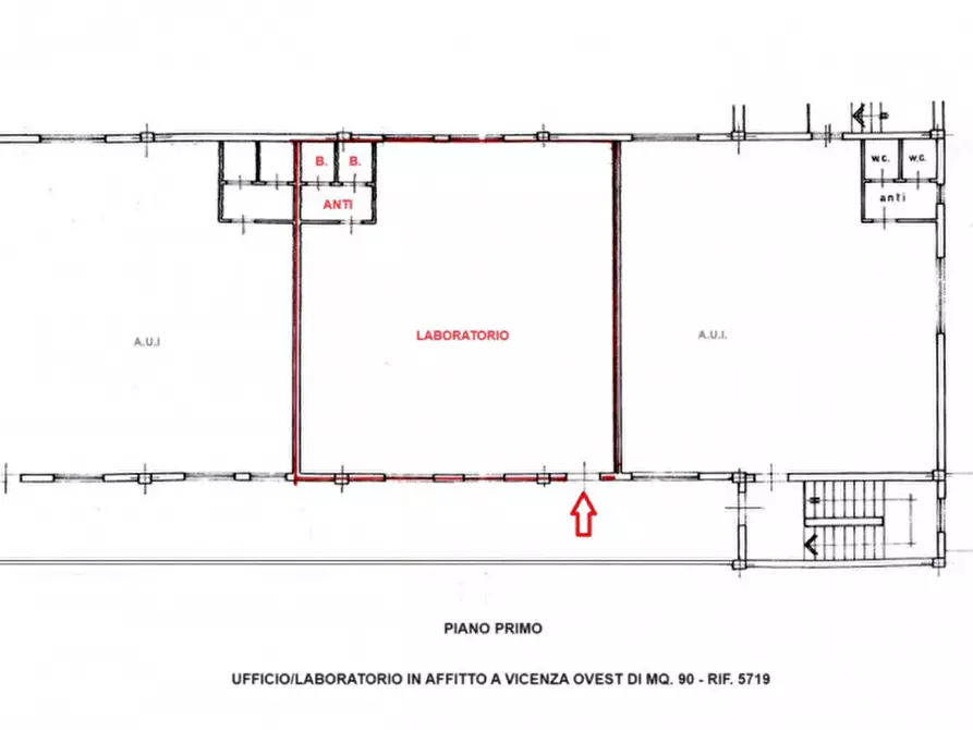 Immagine 8 di Laboratorio in affitto  in viale del progresso a Vicenza