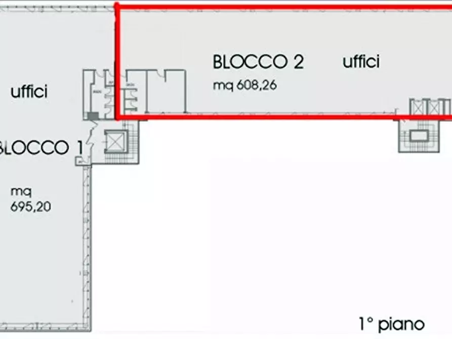Immagine 17 di Ufficio in affitto  in VIA GRANDI A. a Vimodrone