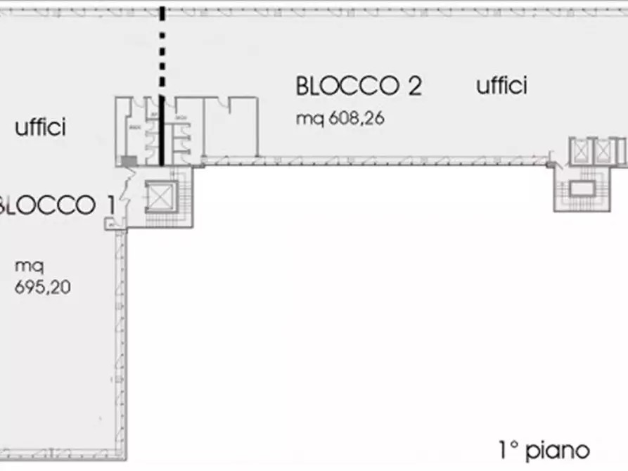 Immagine 17 di Ufficio in affitto  in VIA GRANDI A. a Vimodrone