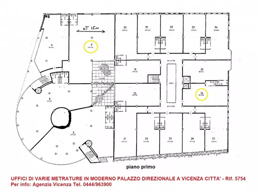 Immagine 9 di Ufficio in vendita  in VIALE DIAZ a Vicenza