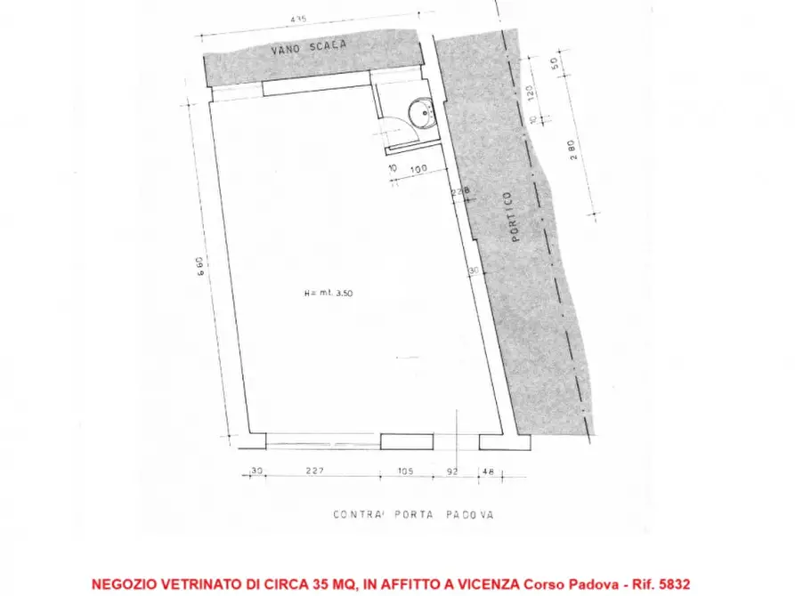 Immagine 14 di Negozio in affitto  in CORSO PADOVA a Vicenza