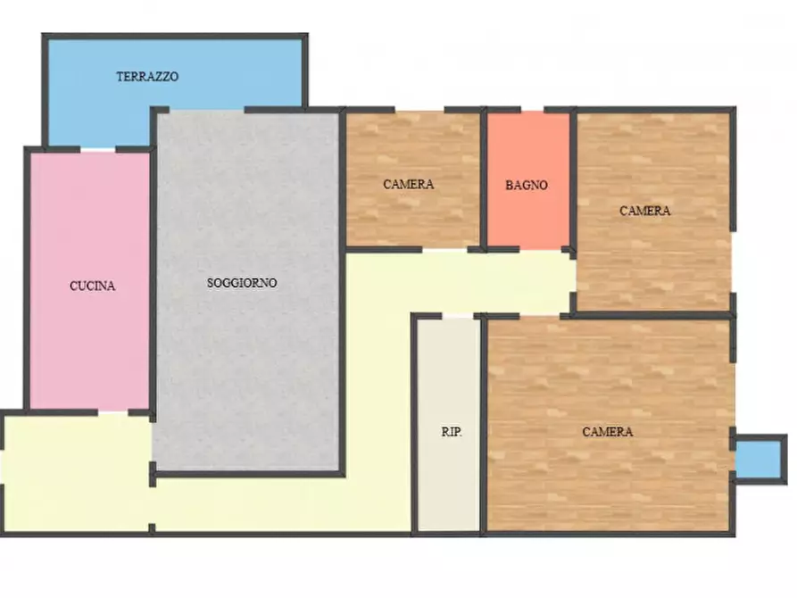 Immagine 1 di Appartamento in vendita  a Padova