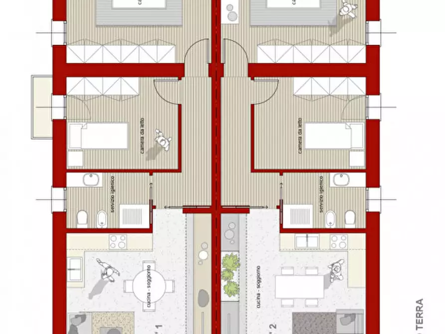 Immagine 2 di Palazzo in vendita  in via chiesa a Lozzo Atestino