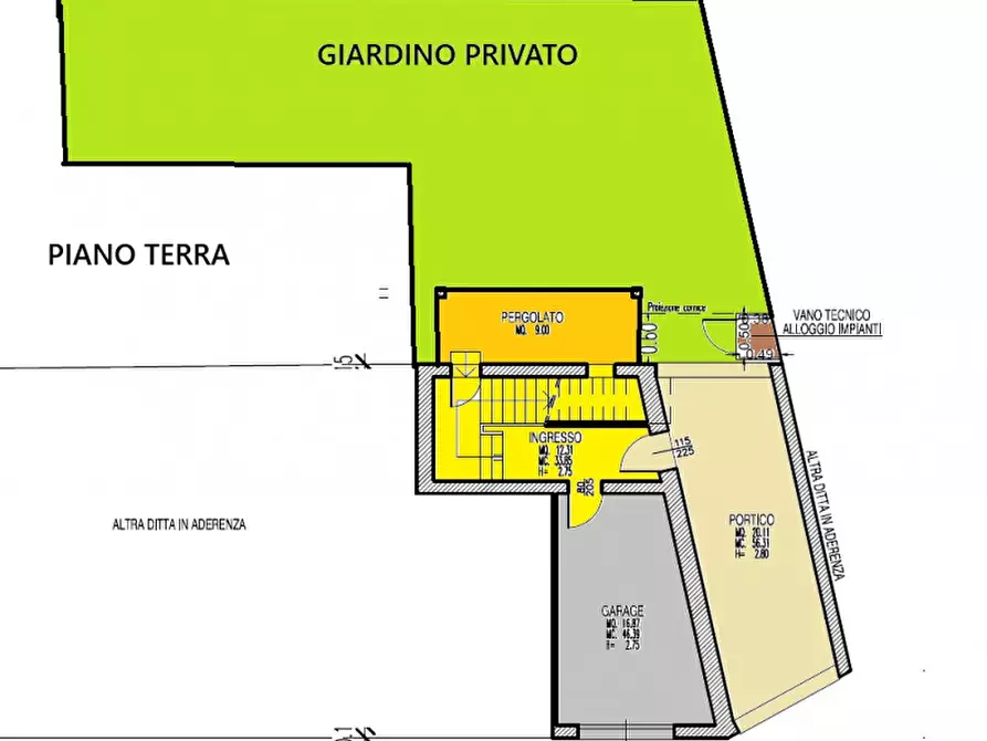 Immagine 48 di Casa bifamiliare in vendita  a Monselice