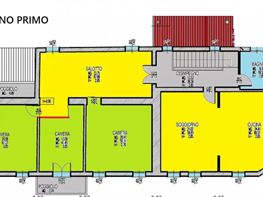 Immagine 49 di Casa bifamiliare in vendita  a Monselice