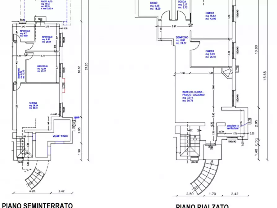 Immagine 34 di Casa bifamiliare in affitto  in Via Francesco Petrarca, 11 a Due Carrare