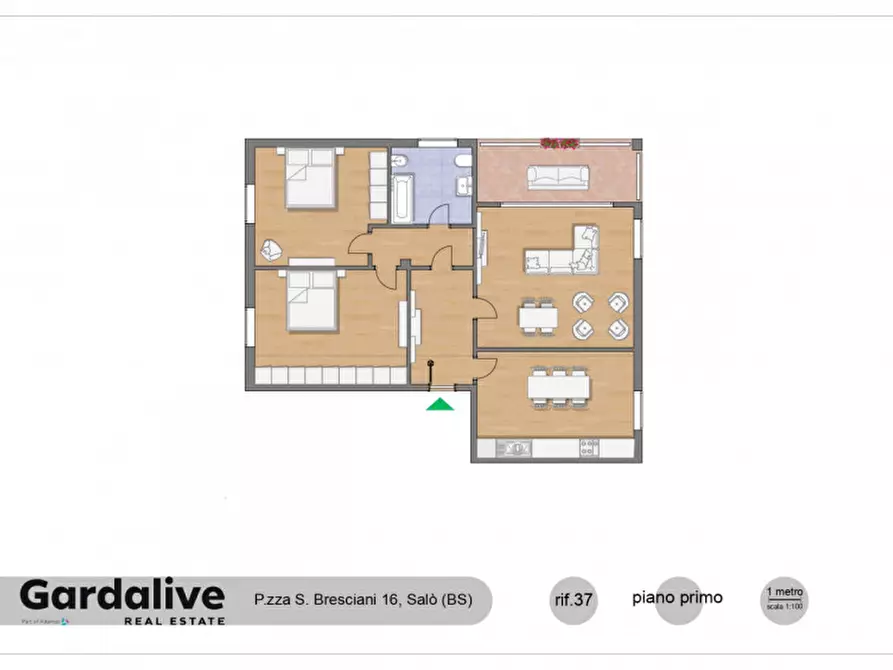 Immagine 12 di Appartamento in vendita  in Via Gratarolo Bongianni 3 a Salò