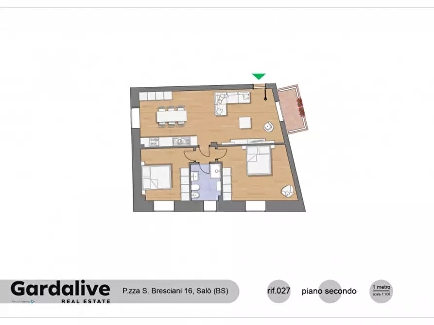 Immagine 35 di Appartamento in vendita  in Via Garibaldi 71 a San Felice Del Benaco