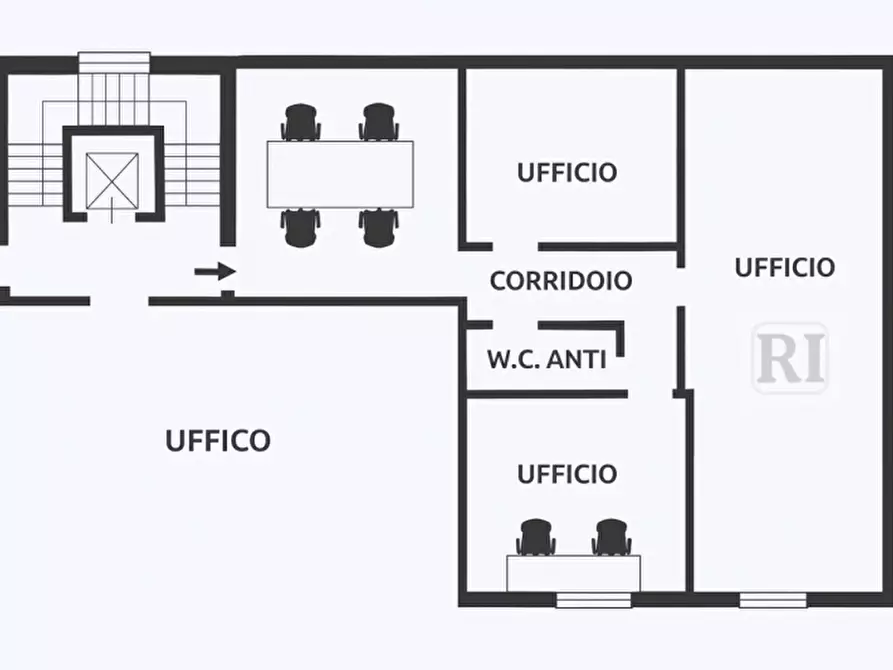 Immagine 17 di Ufficio in affitto  a Limena
