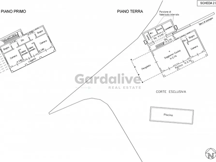 Immagine 55 di Villa in vendita  in Via Tolu a Gardone Riviera