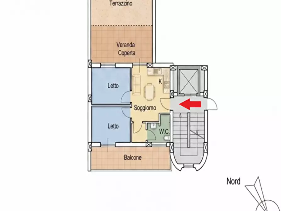 Immagine 35 di Attico in vendita  in Via Manni Pasquale 4 a San Cesario Di Lecce