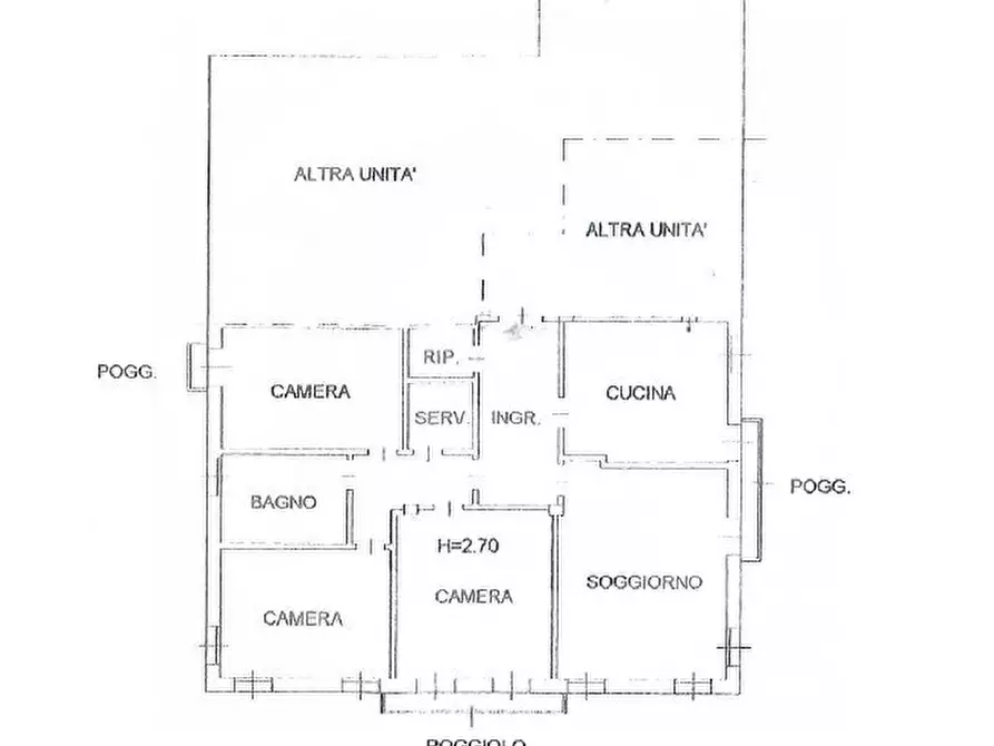 Immagine 1 di Appartamento in affitto  a Villa Del Conte