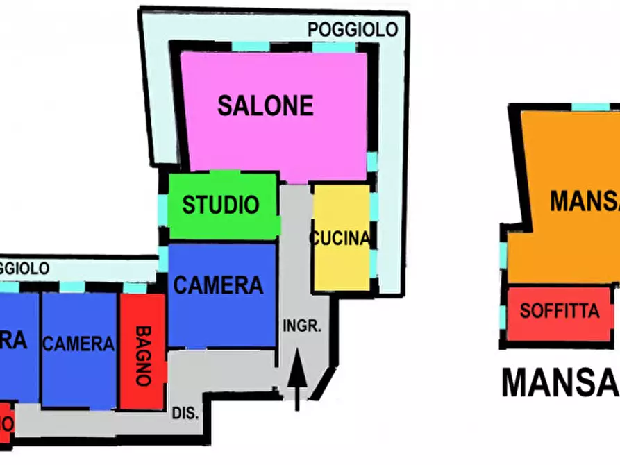 Immagine 1 di Appartamento in vendita  in via cesare battisti a Padova