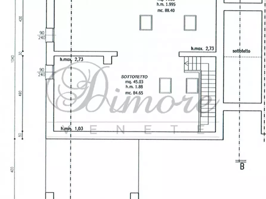 Immagine 3 di Casa indipendente in vendita  a Santa Giustina In Colle