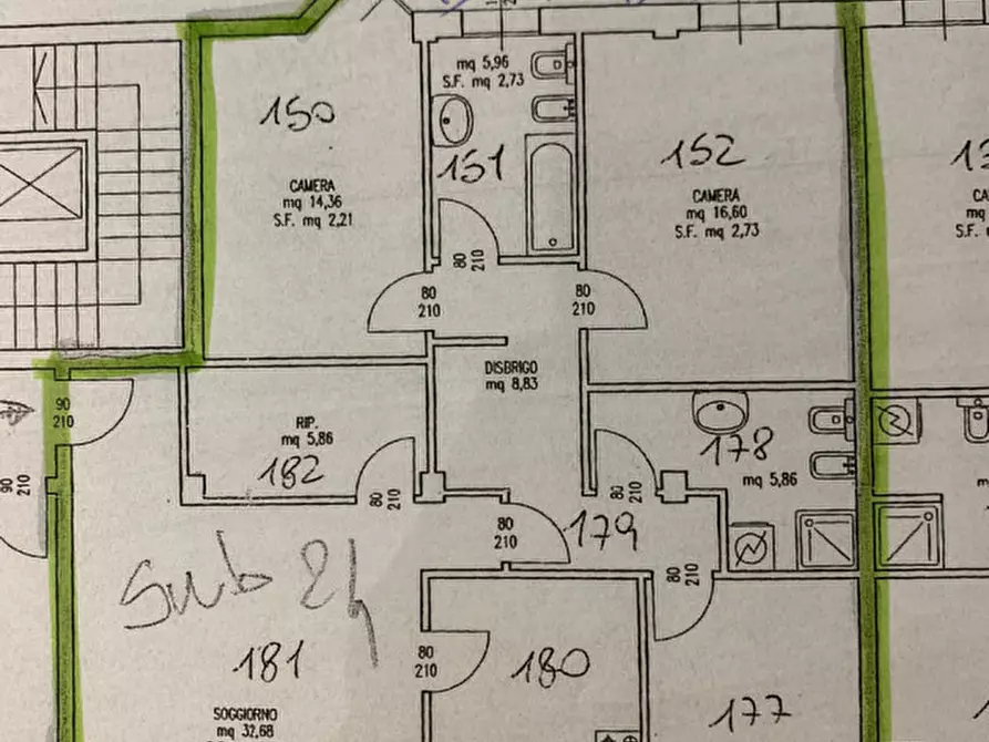 Immagine 5 di Appartamento in vendita  in Via Roma 55 a Monselice