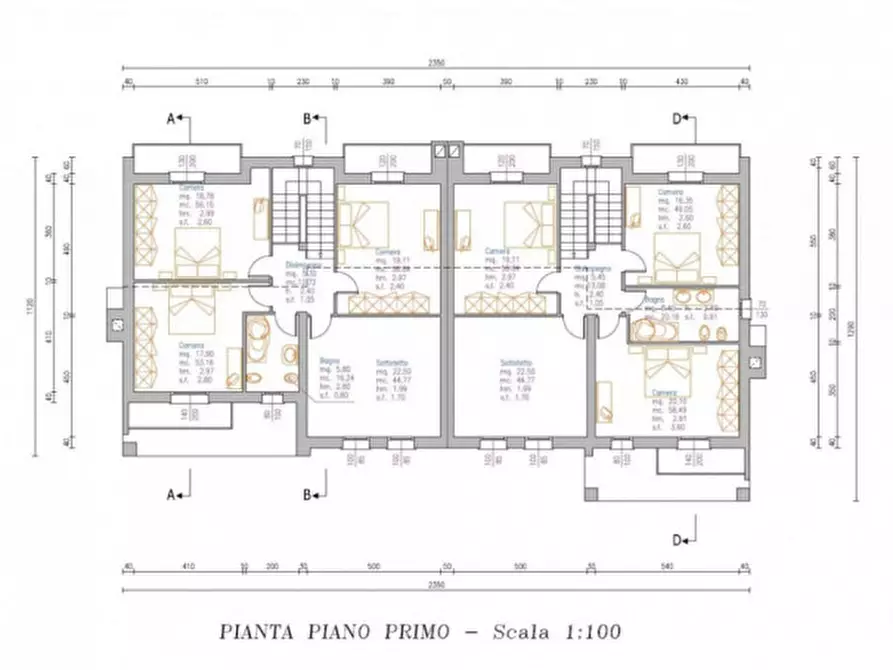 Immagine 6 di Casa bifamiliare in vendita  in via Dante Alighieri a Resana