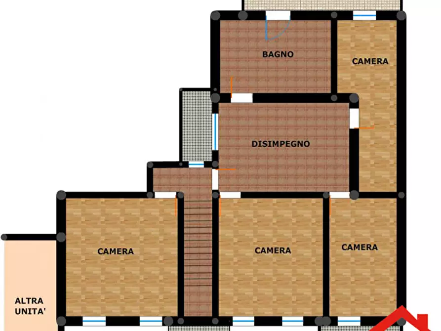 Immagine 15 di Casa bifamiliare in vendita  in Via Euganea a Selvazzano Dentro