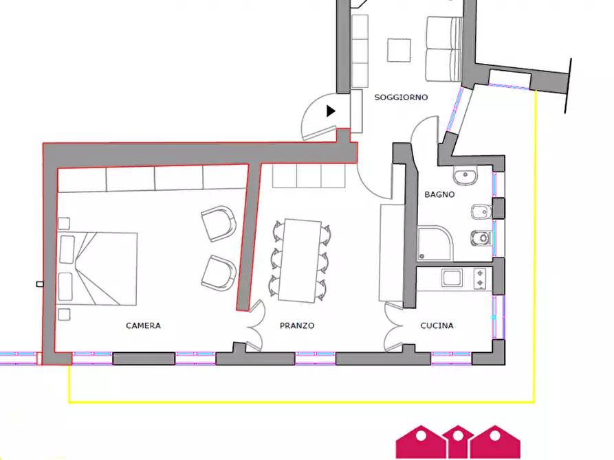 Immagine 15 di Appartamento in vendita  in Piazzola San Giuseppe 4 a Vicenza