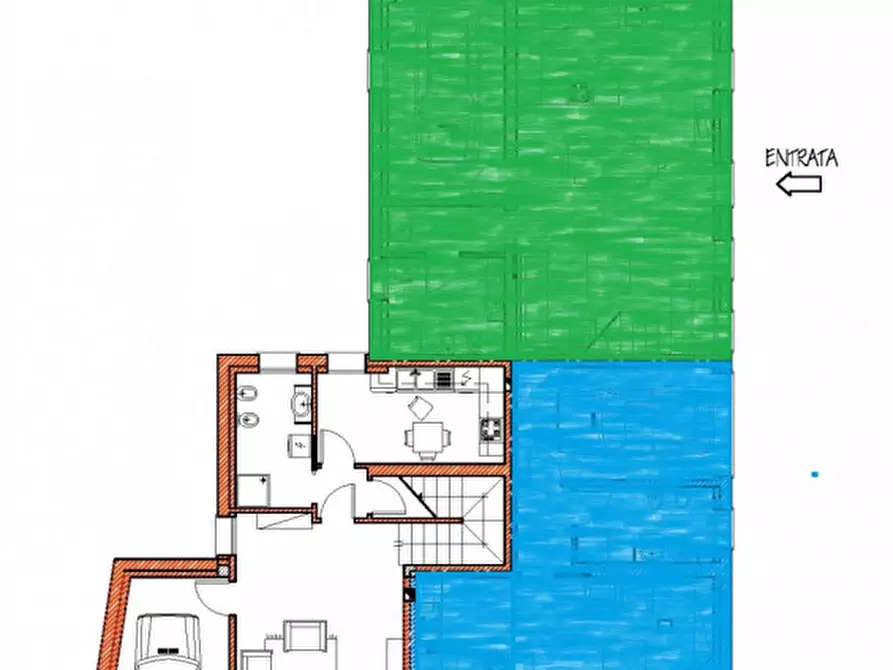 Immagine 5 di Casa trifamiliare in vendita  in Via G. Matteotti n. 20 bis - Cavarzere a Cavarzere