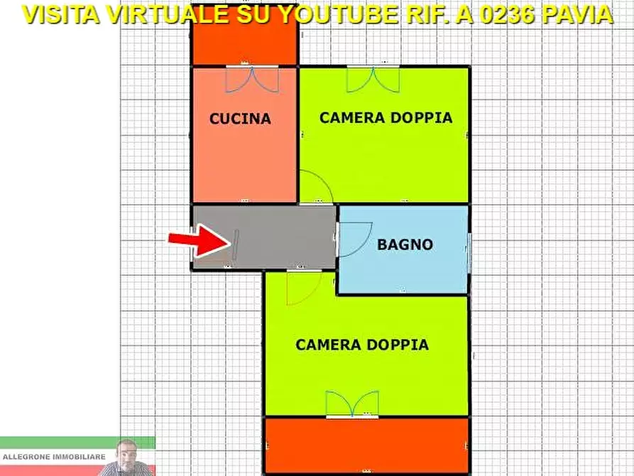 Immagine 10 di Appartamento in affitto  in via riviera a Pavia