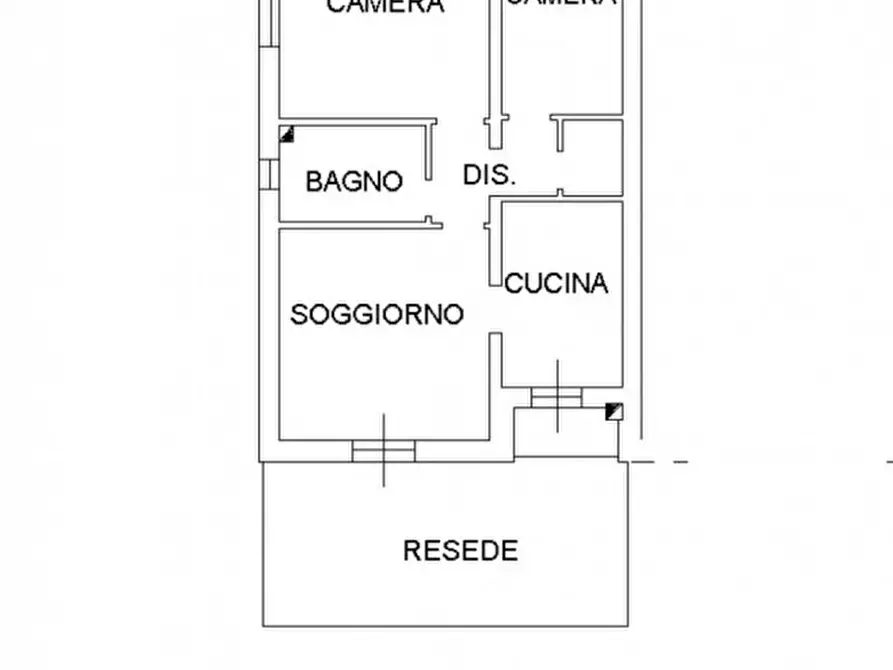 Immagine 10 di Appartamento in vendita  in via piave a Torrita Di Siena