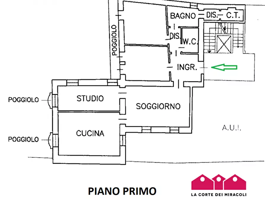 Immagine 14 di Appartamento in affitto  in Corso Fogazzaro 100 a Vicenza