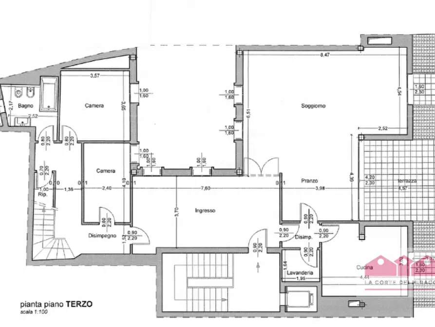 Immagine 20 di Appartamento in vendita  in Corso Palladio 32 a Vicenza