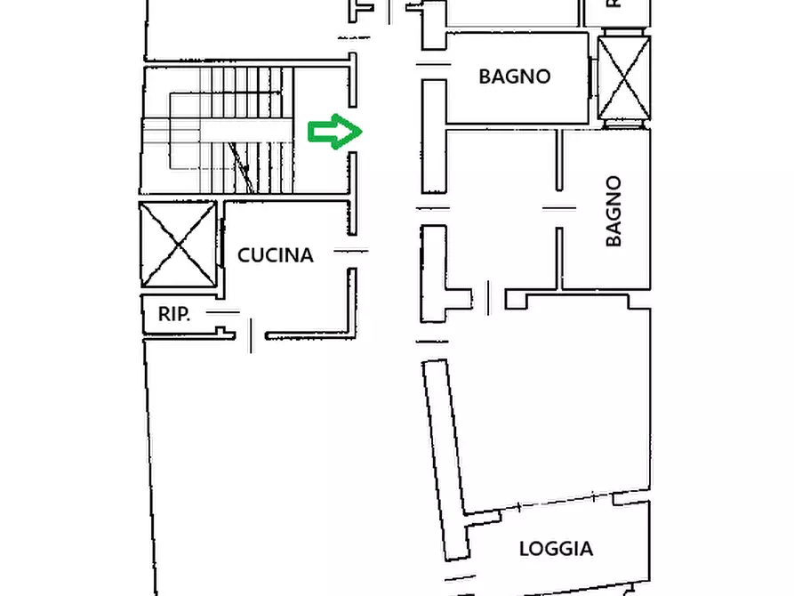 Immagine 16 di Appartamento in affitto  in Contrà Pasini 18 a Vicenza