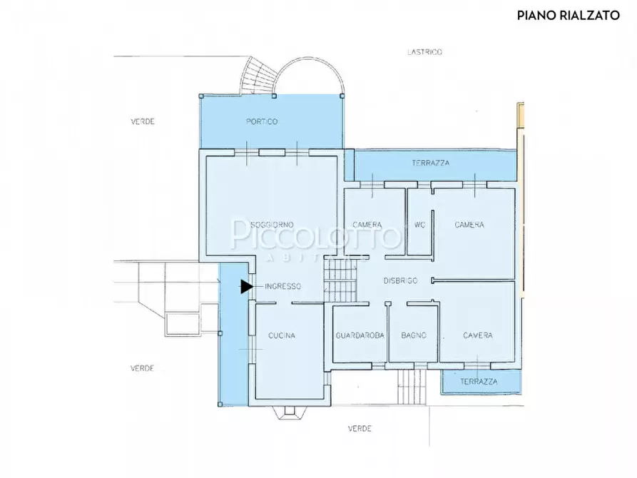 Immagine 28 di Casa bifamiliare in vendita  in via Marconi a Salzano