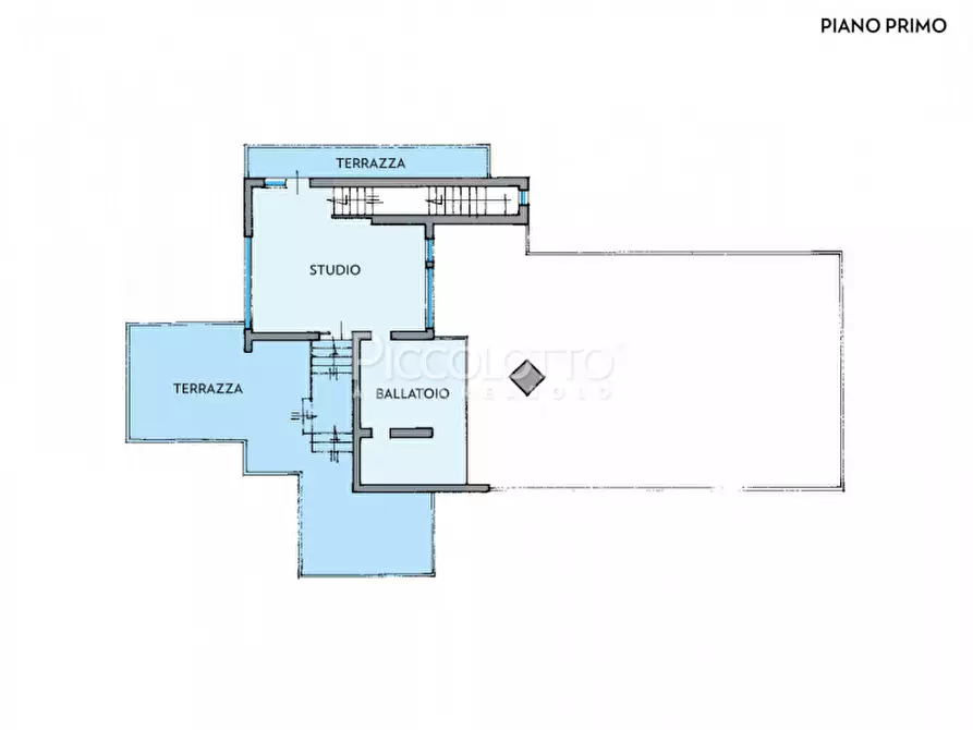 Immagine 29 di Villa in vendita  in via Monte Pelmo a Montebelluna