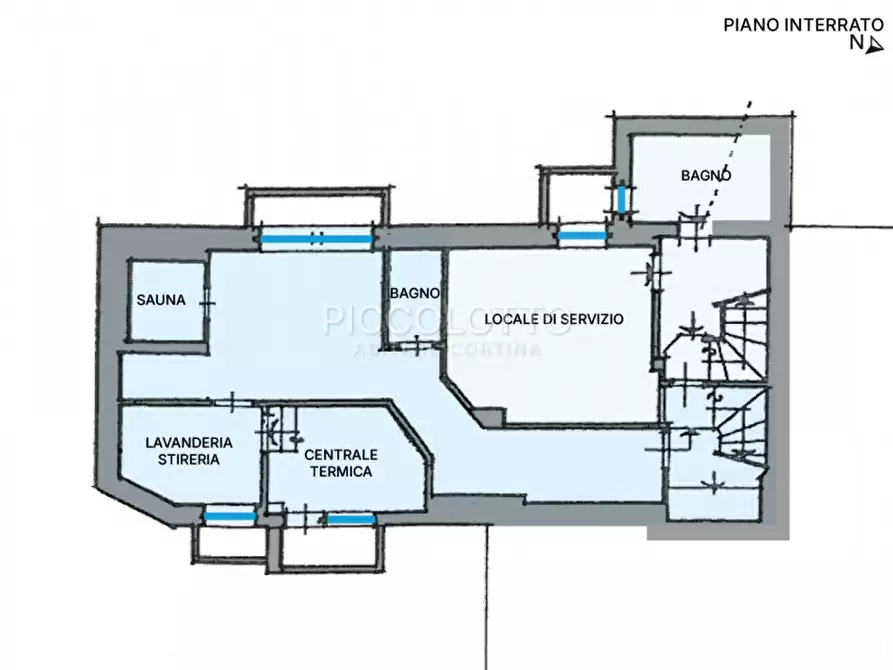 Immagine 19 di Villa in vendita  in Val de Sopra a Cortina D'ampezzo