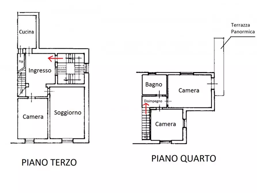Immagine 23 di Appartamento in vendita  in via gracciano nel corso a Montepulciano