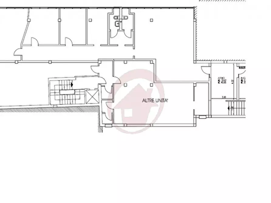 Immagine 11 di Ufficio in affitto  in via Gramsci 108 a Cadoneghe