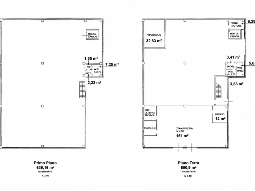 Immagine 10 di Capannone industriale in vendita  in VIA ROMAGNA a Cesena