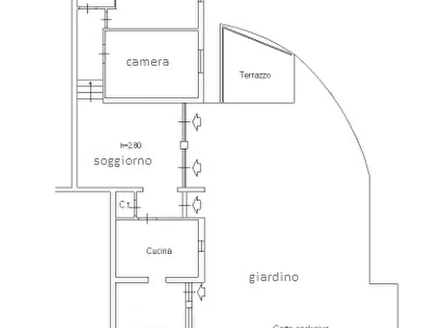 Immagine 30 di Casa trifamiliare in vendita  in Strada delle Rocchette a Castiglione Della Pescaia