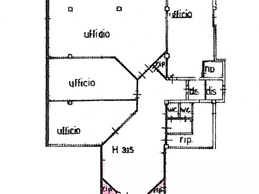 Immagine 9 di Ufficio in affitto  in VIA ENRICO FERRARI a Cesena