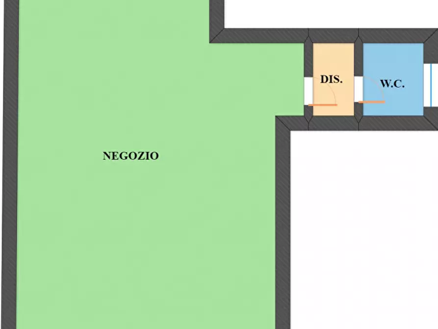 Immagine 1 di Negozio in affitto  in Via Gramsci a Cadoneghe