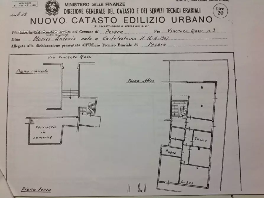 Immagine 16 di Attico in vendita  in Via Mancini a Pesaro