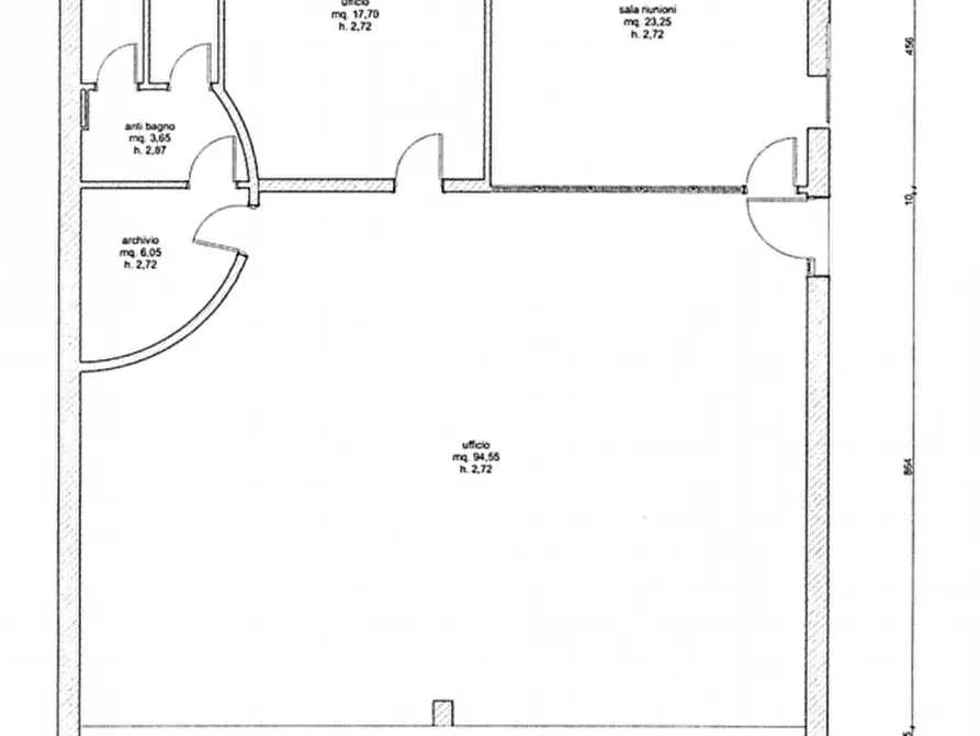 Immagine 7 di Ufficio in affitto  in VIA ZAVAGLIA a Cesena