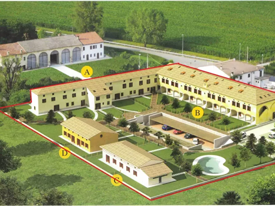 Immagine 2 di Palazzo in vendita  in Via Canossa a Mozzecane