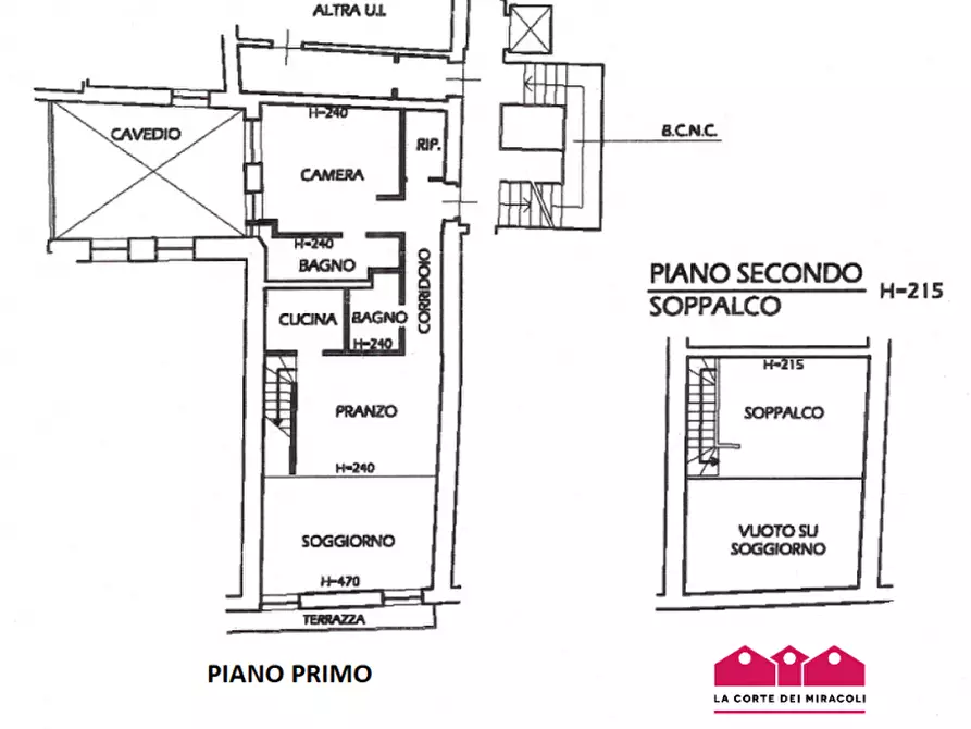 Immagine 17 di Appartamento in affitto  in Corso Palladio 70 a Vicenza