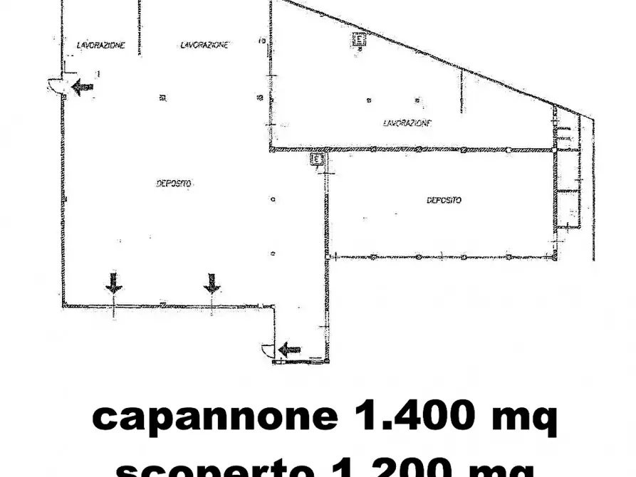 Immagine 1 di Capannone industriale in affitto  in TORRE DEL MORO a Cesena