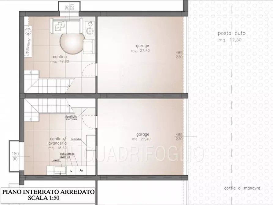 Immagine 9 di Villetta a schiera in vendita  a Cesena