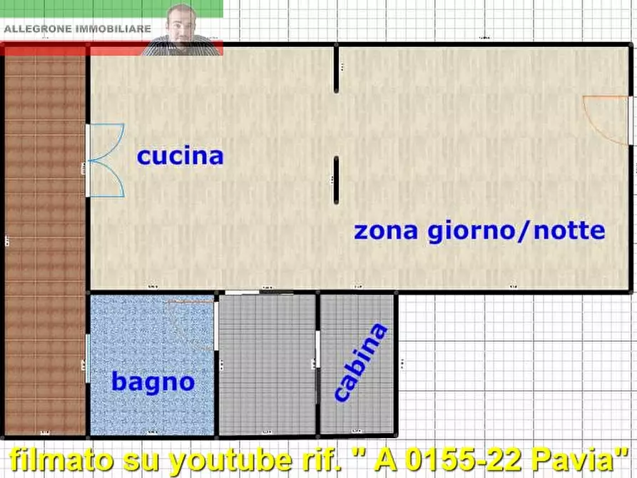 Immagine 10 di Loft/Open space in affitto  in flarer a Pavia