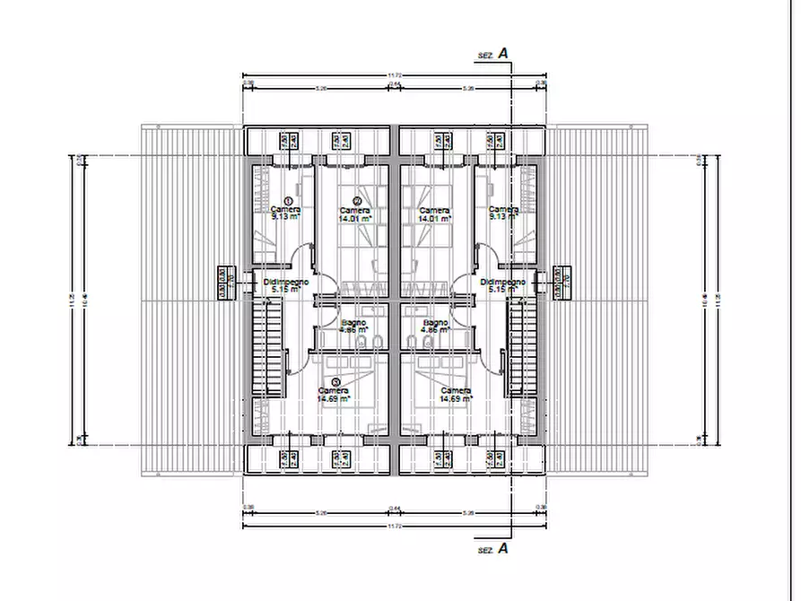 Immagine 8 di Casa bifamiliare in vendita  a Mussolente