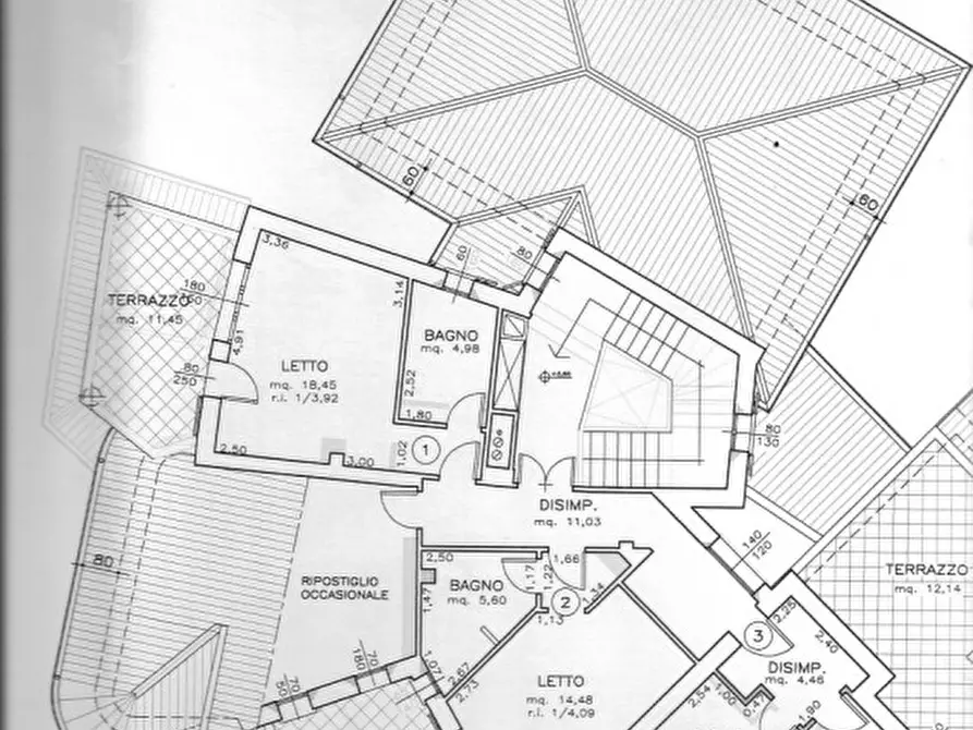 Immagine 10 di Villa in vendita  a Cesena