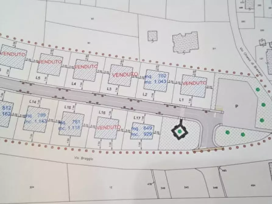 Immagine 3 di Terreno in vendita  a Ponso