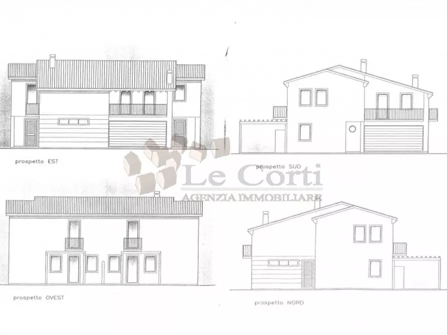 Immagine 1 di Casa bifamiliare in vendita  a Cologna Veneta