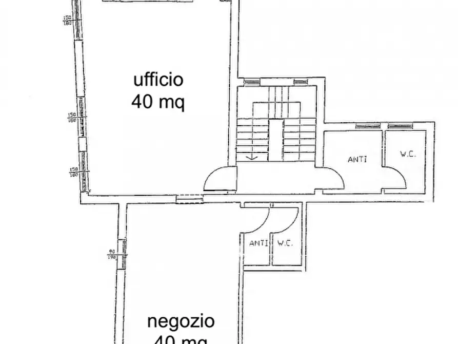 Immagine 1 di Negozio in affitto  in VIALE MATTEOTTI a Cesena