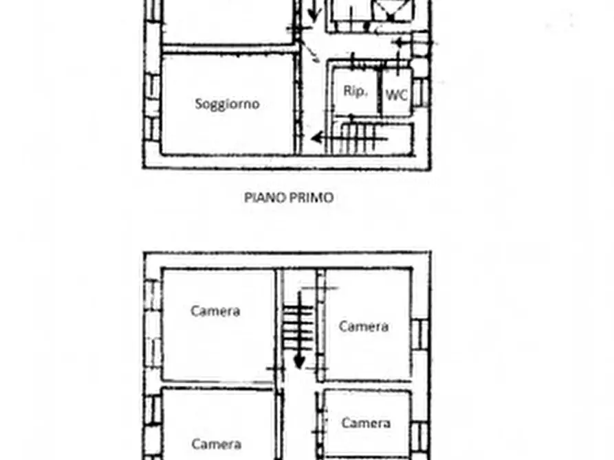 Immagine 31 di Villetta a schiera in vendita  in via Matteotti a Lucignano